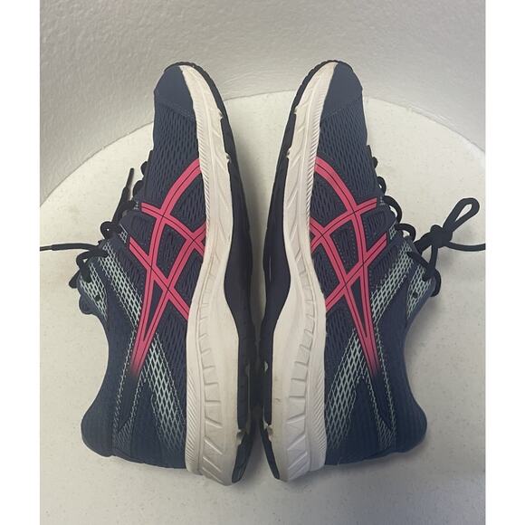 Asics Women’s Running Gel-Contend 6 Size 10 Blue Pink Gym Training Sneaker - Picture 10 of 14